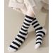Buy Akamas Women s Cotton Ankle Socks - Black & White Striped Breathable Sports & Fashionable Leisure Socks (4 Pairs) - Size 35-41 - Buy Online on GoSupps.com
