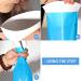 LAOJU 1000ML Vomit Bags Disposable Emesis Bag 12 Pack - Portable Nausea Bags for Airsickness, Travel, Car Motion Sickness - Barf Bags for Throw Up, Puke - Morning Sickness Relief - Buy Online on GoSupps.com