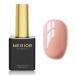 MEGIOR Pink Gel Nail Polish 15ml Salmon Pink Gel Polish 1PCS Soak Off UV LED Nail Gel Polish for Nail Art Manicure Salon DIY Home for Women Girls Nails