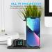 GLANA 3-in-1 Portable Charging Station for Apple Devices - Foldable Charger Stand for iWatch and iPhone AirPods Pro - Black - Buy Online on GoSupps.com