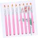 Healeved 1 Nail Painting Tool Builder Gel for Nails Salon 3d Nails Tool Nail Gel Uv Gel Nail Brush Nail Painting Brush Kit De Manicura Nail Art Brush Cleaning Gel Pink Manicure Flower Pen - Buy Online on GoSupps.com