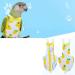 VENEKA 4Pcs Bird Diaper Reusable Washable Parrot Nappies Clothes Flight Suit Dress for Parakeet Cockatiel African Macaw - Buy Online on GoSupps.com
