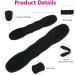 URAQT 4 Pcs Hair Bun Maker Set with 10 Hair Pins - Easy French Hairstyle Doughnut Styling Tool for Girls and Women - Buy Online on GoSupps.com