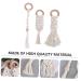 Ibasenice 3 Pcs Wooden Bite Toys for Toddlers - Cotton Rope Molar Grinding Sticks - Safe Beech Teething Toys Online - Buy Online on GoSupps.com
