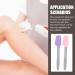 4 Pack Wood Wax Applicator Spatulas - Facial Skin Care & Hair Removal Tools - Buy Online on GoSupps.com