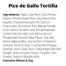 Mr. Tortilla - Low Carb 15 Calorie Keto Soft Taco Shells - Vegan Wraps for Quesadillas & Tostadas - Pico de Gallo Flavor - 24 Count - Buy Online on GoSupps.com