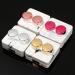 Nfegsiya Quadratic Contact Lens Container - Marble Surface Mirror Box for Travel - Eye Soak Holder (White) - Buy Online on GoSupps.com