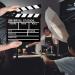 Hamnor Professional Movie Film Clap Board - Large 12x11 Hollywood Standard - Buy Online on GoSupps.com