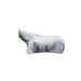 HKM 4057052161230 Fly rug -Lyon- With neck part7100 Silver115 115 cm Silver