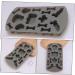 Alipis 2pcs Dessert Dark Molds Grey Bones Shape Cakes Baking Silicone Creative Skeleton Bone-Shaped Shaped - Buy Online on GoSupps.com