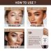 Bronzing Drops for Face & Body | Liquid Glow Illuminator | Waterproof Shimmer Oil | Nourishing Champagne Highlighter - Buy Online on GoSupps.com