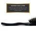 Everlong Hair Boar Bristle Brush: Shine & Growth Promotion, Scalp Massage, Detangling - Safe for All Hair Types - Matte Black Ergonomic Handle - Buy Online on GoSupps.com
