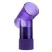 F Fityle Women Plastic Hair Dryer Curl Diffuser Wind Spin Hair Roller Drying Cap Styling Tool Attachment - Purple