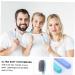 Mobestech 4-Piece Travel Toothbrush Set | Eco-Friendly Wooden Toothbrushes with Super Soft Heads | Natural Hand Toothpaste Gift | International Shipping - Buy Online on GoSupps.com