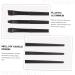 Baluue 9 Pcs Eyeliner Brush Eyebrow Brush Female Ultra Thin Eyeliner Brush The Black - Buy Online on GoSupps.com