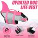 Emust Dog Life Jacket - Adjustable Safety Vest for Small/Medium/Large Dogs - Pink - Water Safety Pet Life Vest with Rescue Handle for Swimming & Beach - Buy Online on GoSupps.com