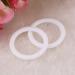 20 PCS Baby Pacifier Holder O Rings | Soother Dummy Accessories Chain Clips | Safe & Durable White Adapter - Buy Online on GoSupps.com