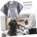 FRCOLOR Hair Apron & Cutting Cape - Premium Hairdressing Wrap for Salon Use | 80x67cm Hair Dye & Coloring Cloak - Buy Online on GoSupps.com