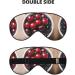 SSIMOO Fresh Cherry Sleep Mask - Adjustable Breathable & Fashionable Eye Mask for Comfortable Sleep - International Shipping Available - Buy Online on GoSupps.com