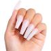 AIMEILI 5 in 1 Rubber Base Gel Set - Sheer Nude Pink Color Gel Nail Polish - Long Lasting Elastic Nail Strengthener - 6pcs X 10ml Gift Kit - Buy Online on GoSupps.com