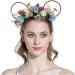 amangul Cartoon Flower Decor Headband for Ears Shaped Hair Hoop Party Headpiece Hair Band Party Cosplay Costume Props Unisex(2) - Buy Online on GoSupps.com