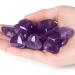 XIANNVXI 10 Pcs Amethyst Crystal Heart Stones - Natural Polished Pocket Gemstones for Reiki Healing and Gifts - Buy Online on GoSupps.com