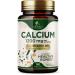 Nature s Calcium 1200mg Plus 1600 IU Vitamin D3 Immune Support & Bone Health Support Supports Bone Strength - Calcium Carbonate 1200 mg - Dietary Nutrition Supplement Non-GMO - 180 Tablets 180 Count (Pack of 1)