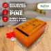 Swooc Games Coin Drop: Simple and Strategic Dice Game for Families | Includes Coins | 2-6 Players | Works with Pennies | Get Rid of Coins to Win | Kids' Board Game in Wooden Box - Buy Online on GoSupps.com