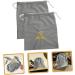 NULYLU 3pcs Hair Dryer Travel Bag Hair Dryer Organizer Hair Tools Travel Bag 25.00X22.00X0.50CM - Buy Online on GoSupps.com
