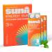 SUNII ENERGY GUM - New Quick Boost Energy & Focus - 50mg Caffeine Gum -Vitamins B6 & B12, Taurine, Vegan, No Sugar, Zero Calorie, Fresh Mint Taste - Faster Than Chews, Drinks, Gels & Pills (24pcs)