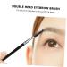 Didiseaon 12 Pcs Dual-Ended Angled Makeup Brush Set - Eyebrow & Mascara Brushes for Flawless Application - International Shipping Available - Buy Online on GoSupps.com