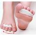 Buy Hammer Toe Corrector & Cushion | Soft Gel Toe Spreader & Separator - Reduce Pain & Prevent Hallux Valgus (4 Pack) - Buy Online on GoSupps.com