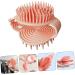Fomiyes 4-Piece Soft Scalp Massage Shampoo Brush Set - Pink Hair Care & Bathing Tool for Ultimate Relaxation - Buy Online on GoSupps.com