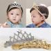 Princess Crown Headband for Baby Girls | Elastic Cloth Hairband & Photo Prop | International Shipping Available - Buy Online on GoSupps.com