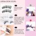 Horuili Magnetic False Eyelashes Magnetic False Eyelashes with Applicator Double Magnetic False Eyelashes 3D Magnetic False Eyelashes Reusable No Eyeliner Waterproof - Buy Online on GoSupps.com