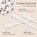 MEIPO Spiral Head & Ear Spoon Cotton Swab Buds (4Pack-800pcs) - Gentle Makeup Removal & Ear Cleaning - Buy Online on GoSupps.com