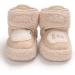 MASOCIO Baby Sheep Booties - Soft Sole Warm Boots for Infant Boys & Girls (0-6 Months) - Khaki - Buy Online on GoSupps.com