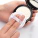 5Pcs Powder Puff Body Puff Makeup Tool for Loose Powder Makeup Honey Powder Cotton Soft and Delicate Makeup Powder Puff White - Buy Online on GoSupps.com