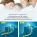 Adjustable 3-Speed Electric Anti-Snoring Device for Men and Women | Nasal Dilator for Better Sleep | Includes Fixing Strap | White - Buy Online on GoSupps.com