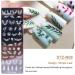 French Nail Stamp Template Kit with 1 Stamper & 2 Clear Jelly Silicone Plates - Easy DIY Nail Art Designs - Pink - Buy Online on GoSupps.com