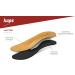 Kaps Master Orthotic Leather Insoles - Full Length Shoe Inserts for Metatarsalgia Pain Relief | Men 9 UK / 43 EUR - Buy Online on GoSupps.com