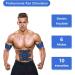 SPORTCDIA Rechargeable Abs Stimulator | Ultimate Fitness Equipment for Men and Women | Abdominal Muscle Training Workout Gear - Buy Online on GoSupps.com