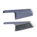 NEDLON Mini Dustpan and Brush Set Portable Cleaning Dust Hand Broom Bench Bricklayers Brushes for Clean Bed Sofa Desktop Drafting(Color:Gray) Grey