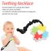 Chew Necklace | Silicone Sensory Teether for Healthy Oral Habits & Teething Relief - Shop Internationally - Buy Online on GoSupps.com