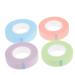 minkissy 4 Rolls Eyelash Eyelid Tape Lash Tools Sensitive Eyelash Tape Eye Skin Tape Under Eye Tapes Adhesive Fabric Lash Tape Lashes Tools Supplies Non-woven Fabric Cosmetic