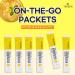 Teazen Kombucha Tea Zero Sugar Sparkling Powdered Mix with Live Probiotics & Prebiotics - 10 Sticks (Lemon) - Buy Online on GoSupps.com