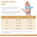 Compression Gloves for Pain Relief | Copper Infused Arthritis Gloves for Men & Women | Breathable Full Finger Support Gloves - Small - Buy Online on GoSupps.com