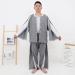WEEOATAR Patient Clothes - Bedridden Clothing with Zippers | Comfortable Pajamas for Elderly & Disabled | Nursing Aid for Dialysis (Pink M - Buy Online on GoSupps.com