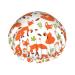 Cute Fox Shower Cap Waterproof Luxury Shower Caps for Women Reusable Bath Hair Cap Fashion Shower Hat with Elastic Easy to Wear Suitable for Long Short Curly Hair Color 10