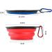 Zuofeng Reise-Napf: 2 Set Foldable Silicone Dog & Cat Travel Bowls - Portable Pet Feeding Solution for International Shipping - Buy Online on GoSupps.com